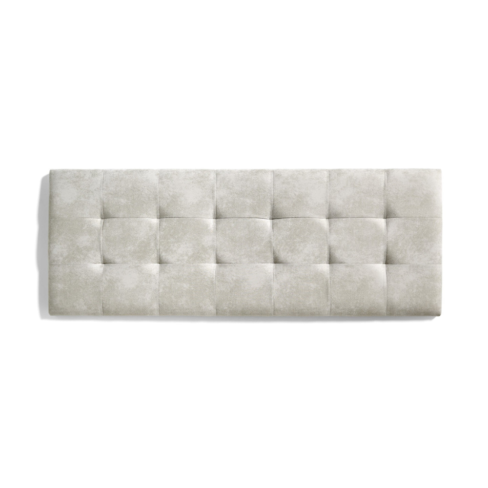 Checkered Fabric Headboard