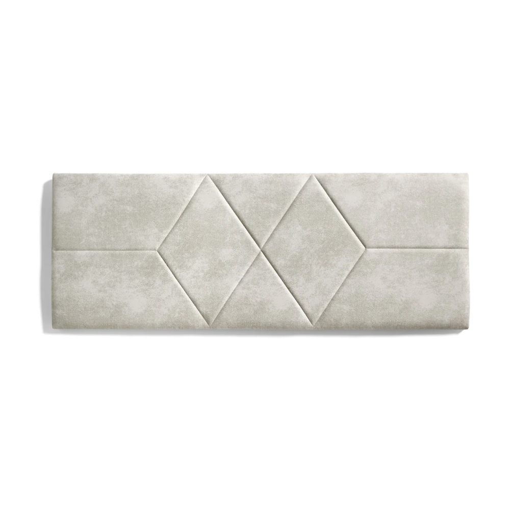 Rhombus Fabric Headboard