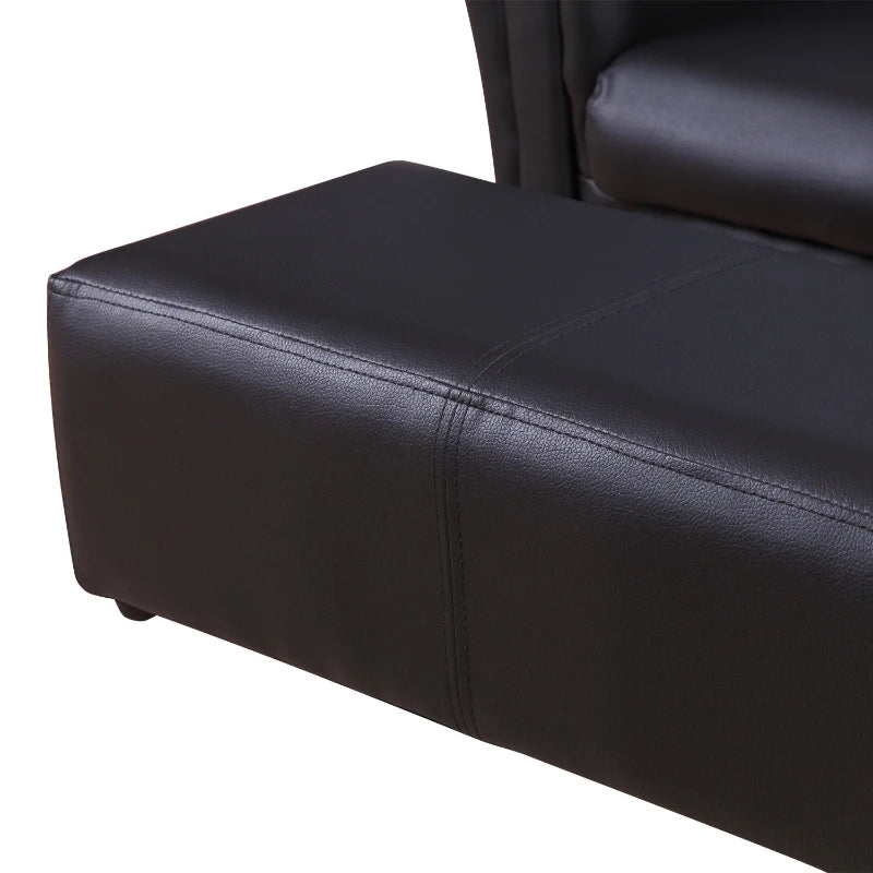 2 Seater Children Sofa, Black