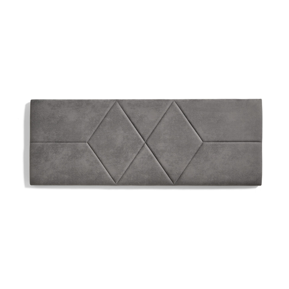 Rhombus Fabric Headboard