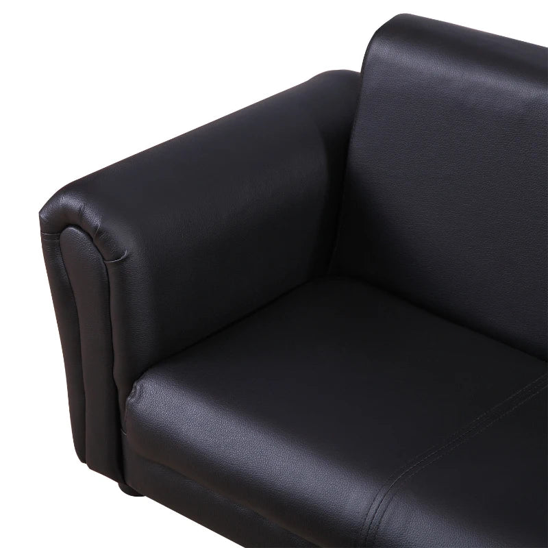 2 Seater Children Sofa, Black