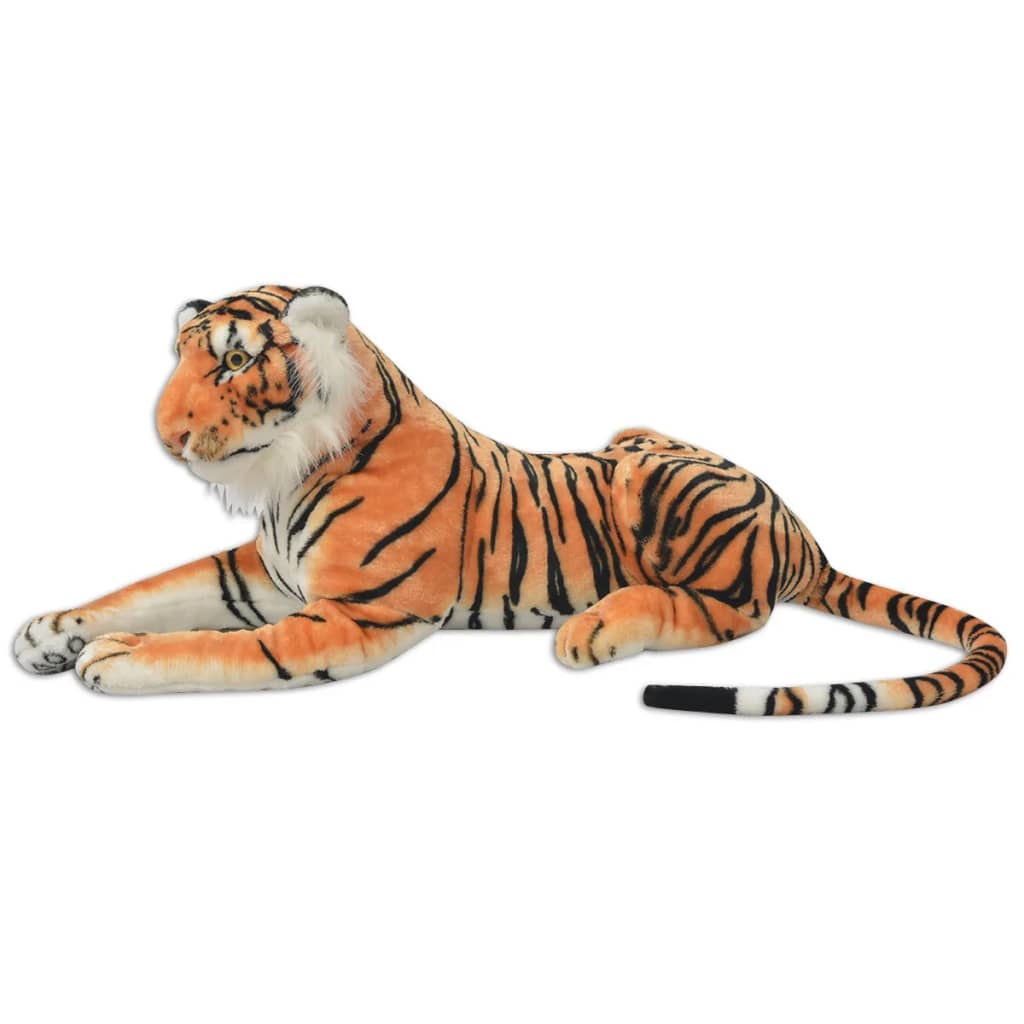 Tiger Toy Plush Brown Xxl
