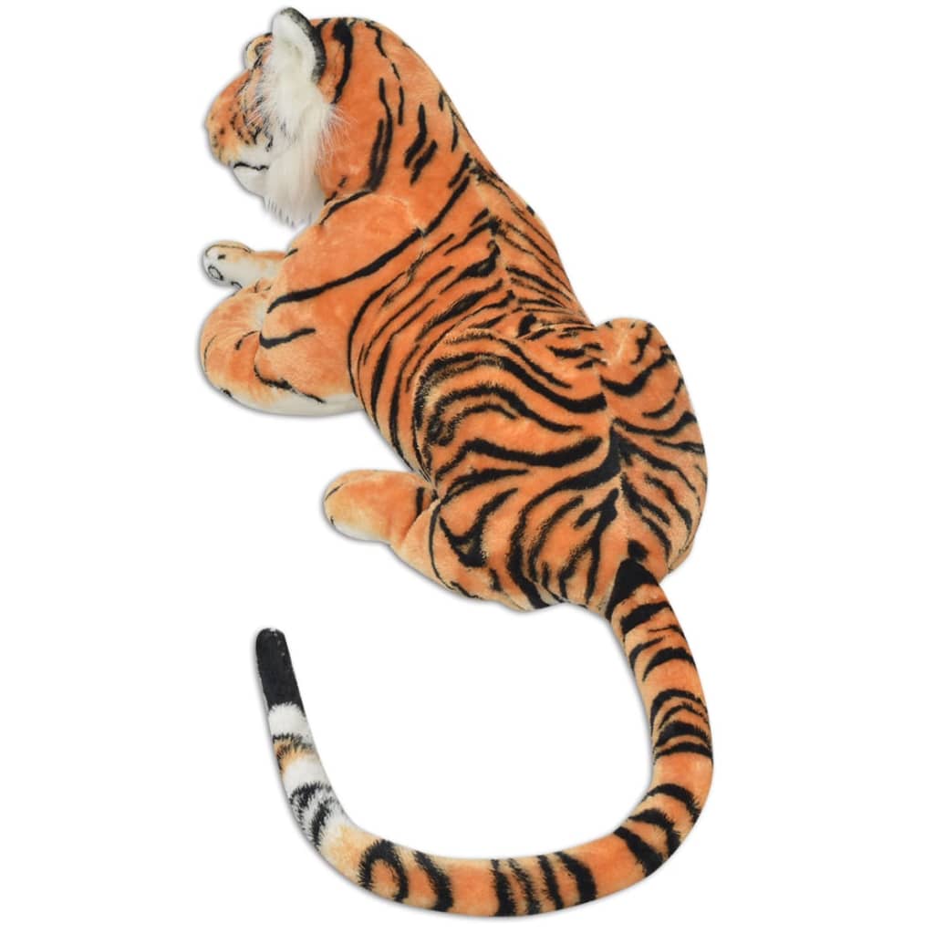 Tiger Toy Plush Brown Xxl