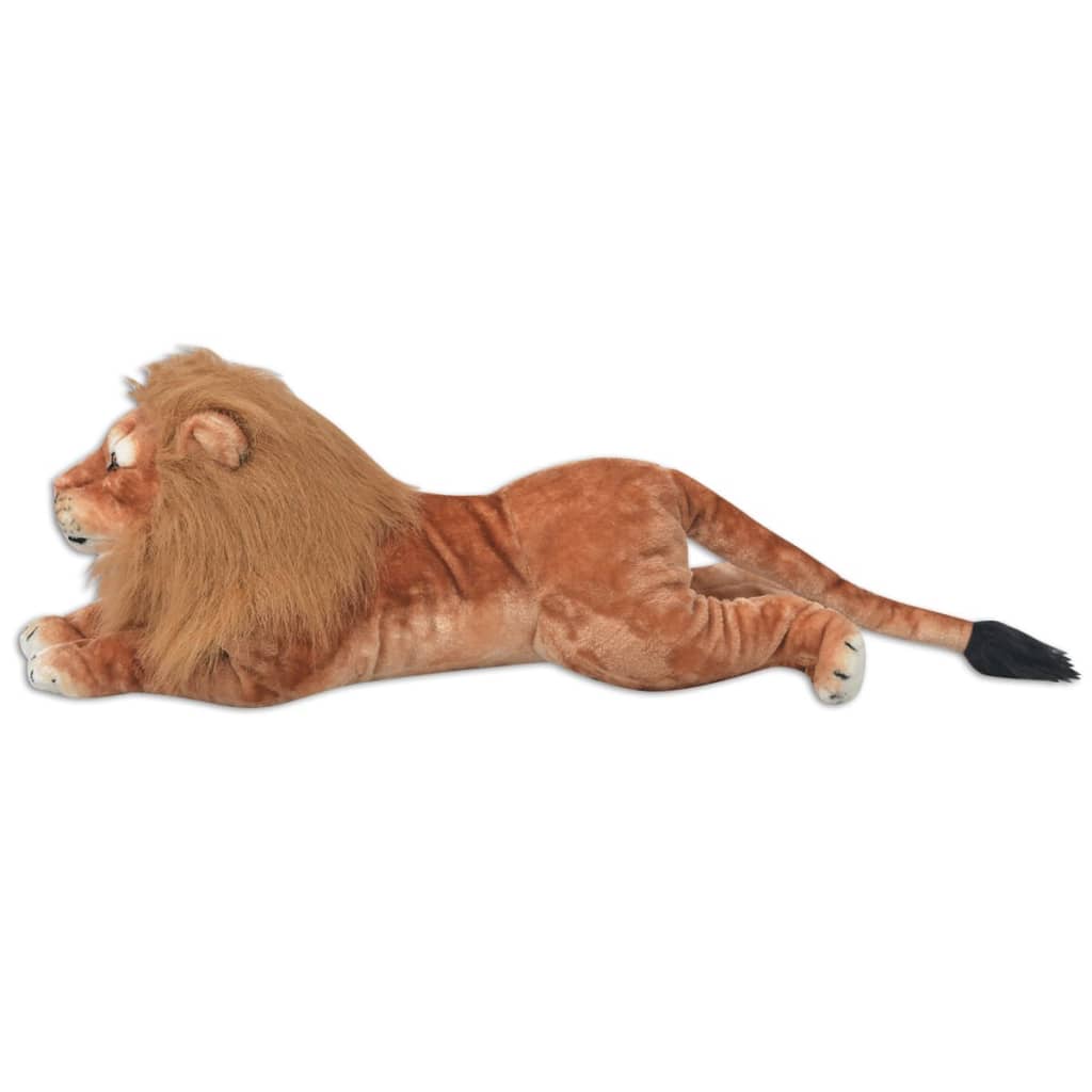 Lion Toy Plush Brown Xxl