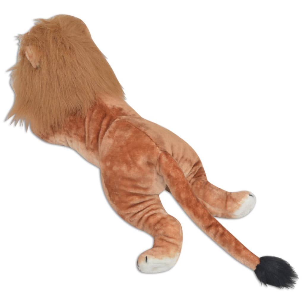 Lion Toy Plush Brown Xxl