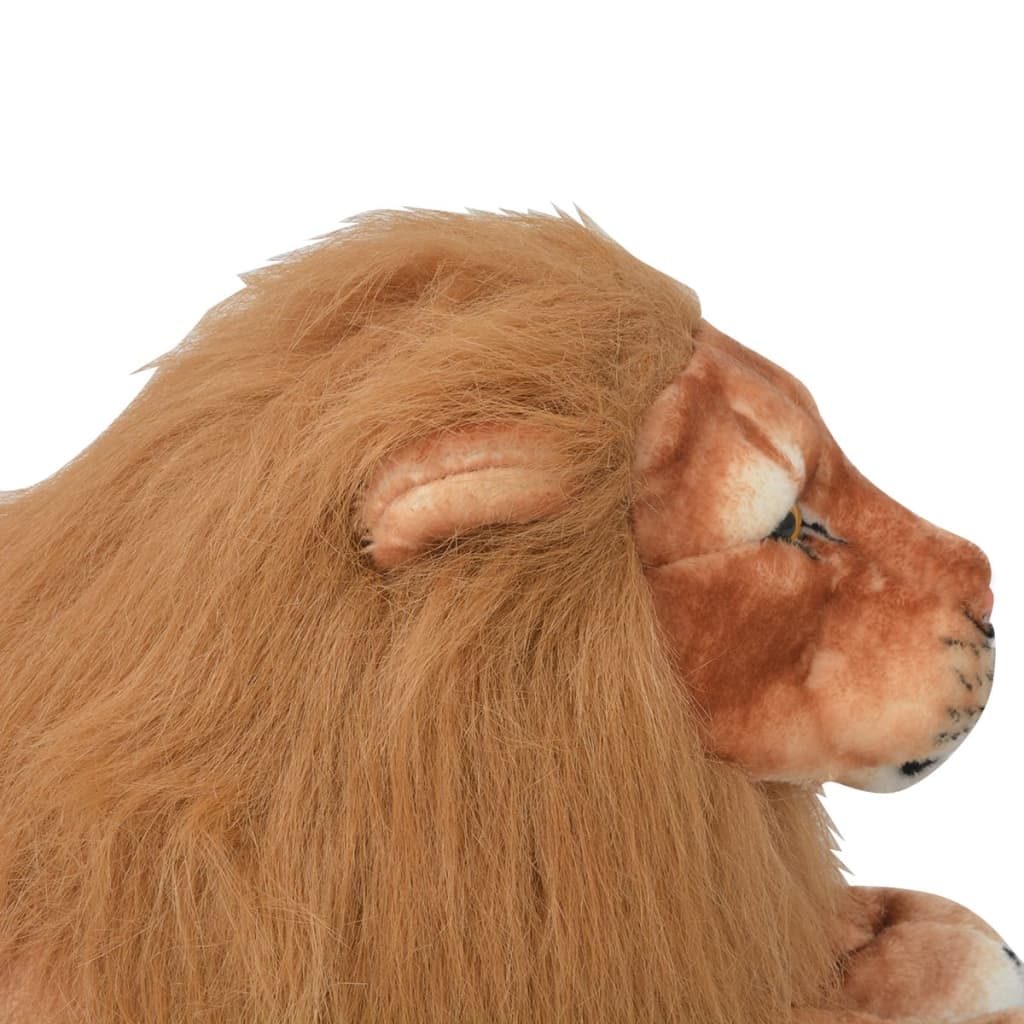 Lion Toy Plush Brown Xxl