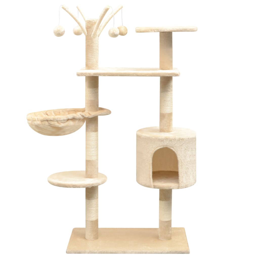 Cat Tree With Sisal Scratching Posts 150 Cm