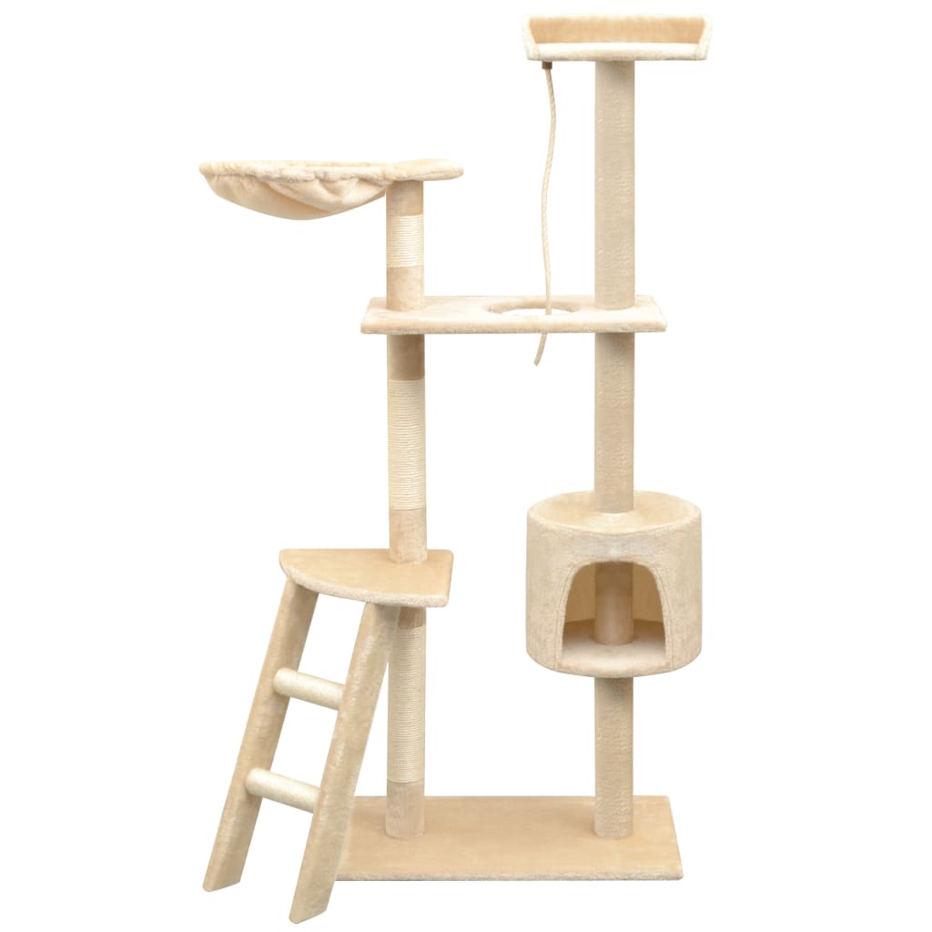 Cat Tree With Sisal Scratching Posts 150 Cm
