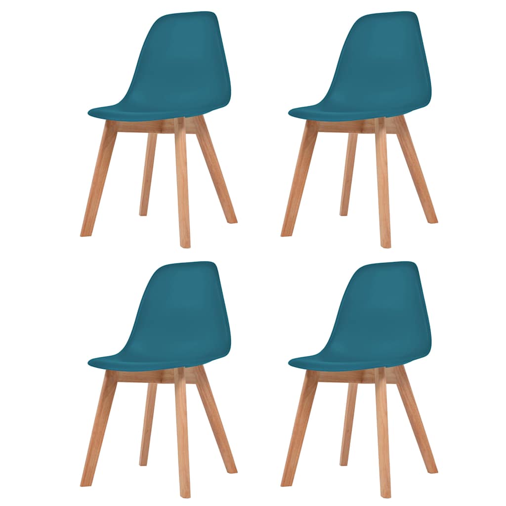 Dining Chairs 6 Pcs Plastic