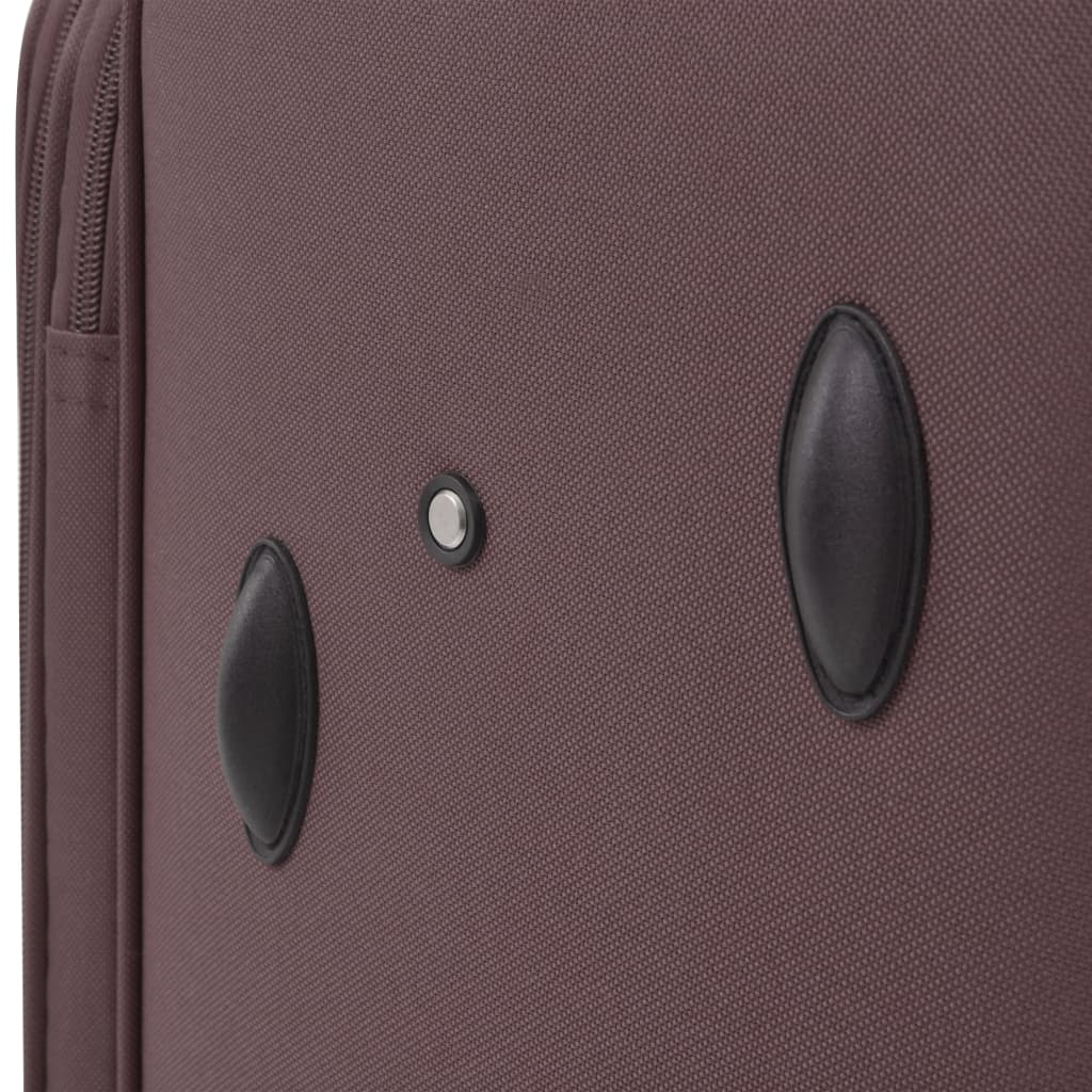 3 Piece Soft Case Trolley Set