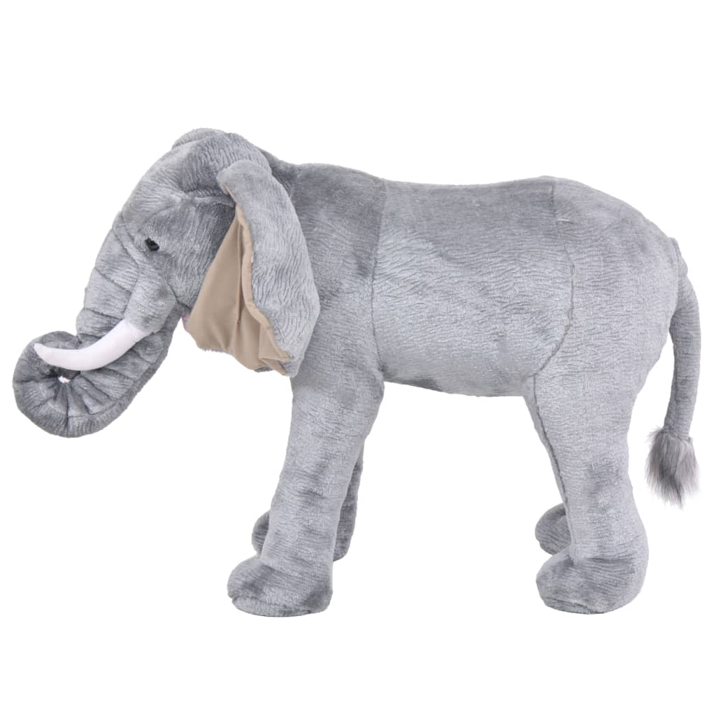 Standing Plush Toy Elephant Grey Xxl