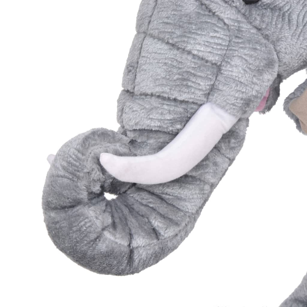 Standing Plush Toy Elephant Grey Xxl