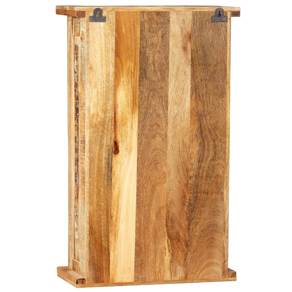 Wall Cabinet Solid Reclaimed Wood 44X21X72 Cm