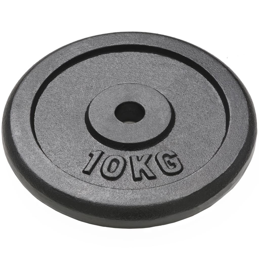 Weight Plates 2 Pcs 2X10 Kg Cast Iron