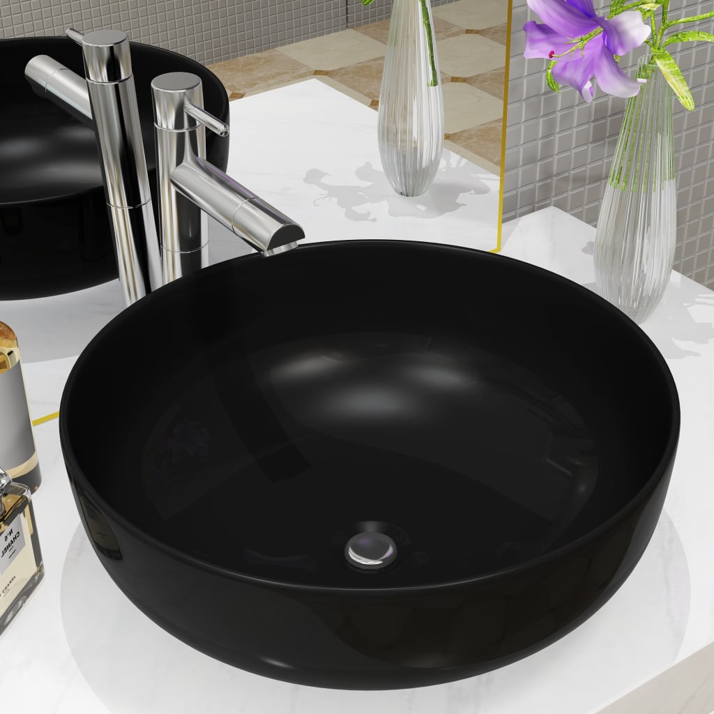 Basin Round Ceramic 41.5X13.5 Cm