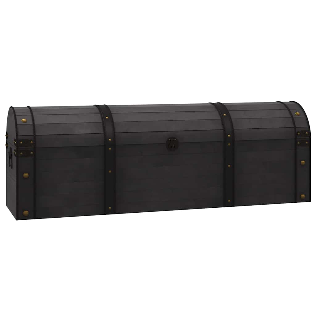 Storage Chest Solid Wood Vintage Style 120X30X40 Cm