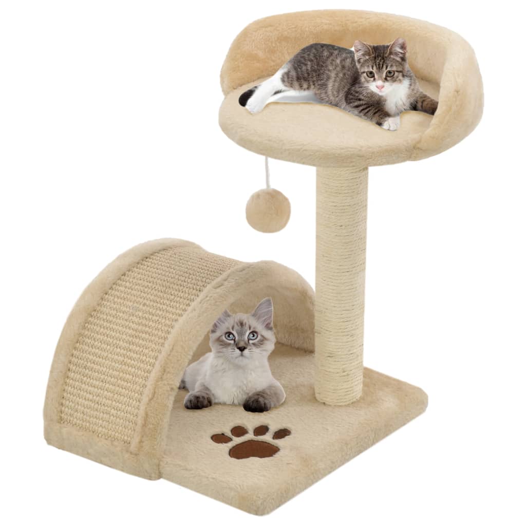 Cat Tree With Sisal Scratching Post