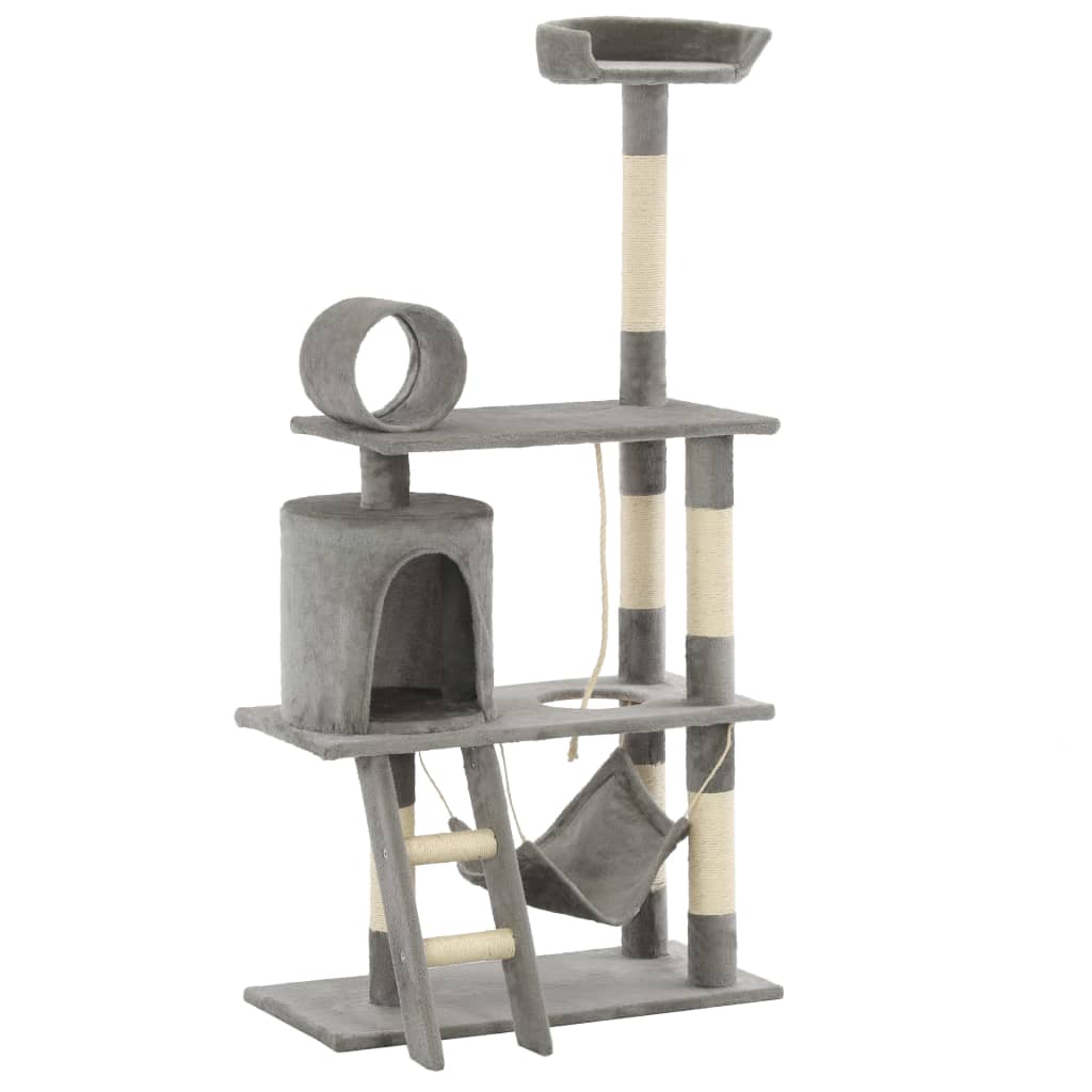 Cat Tree With Sisal Scratching Posts 140 Cm