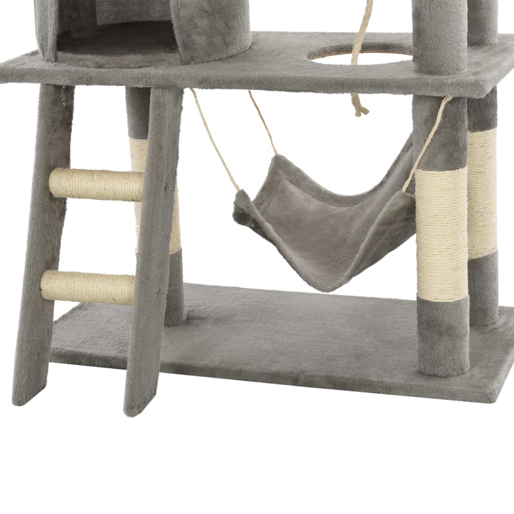 Cat Tree With Sisal Scratching Posts 140 Cm