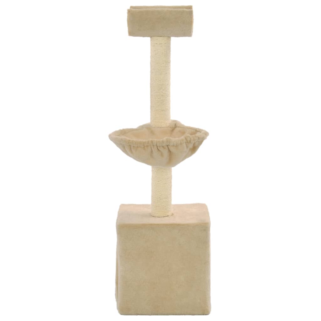Cat Tree With Sisal Scratching Posts 105 Cm