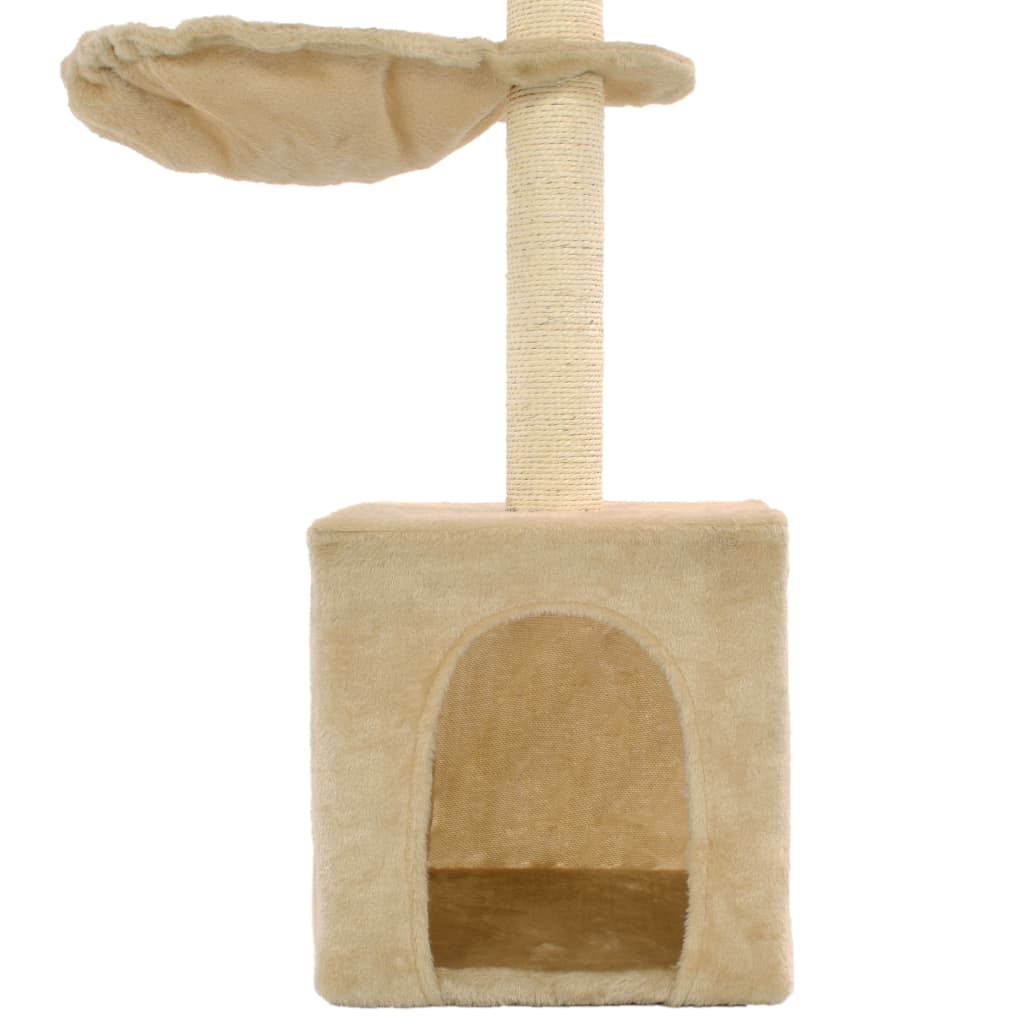 Cat Tree With Sisal Scratching Posts 105 Cm