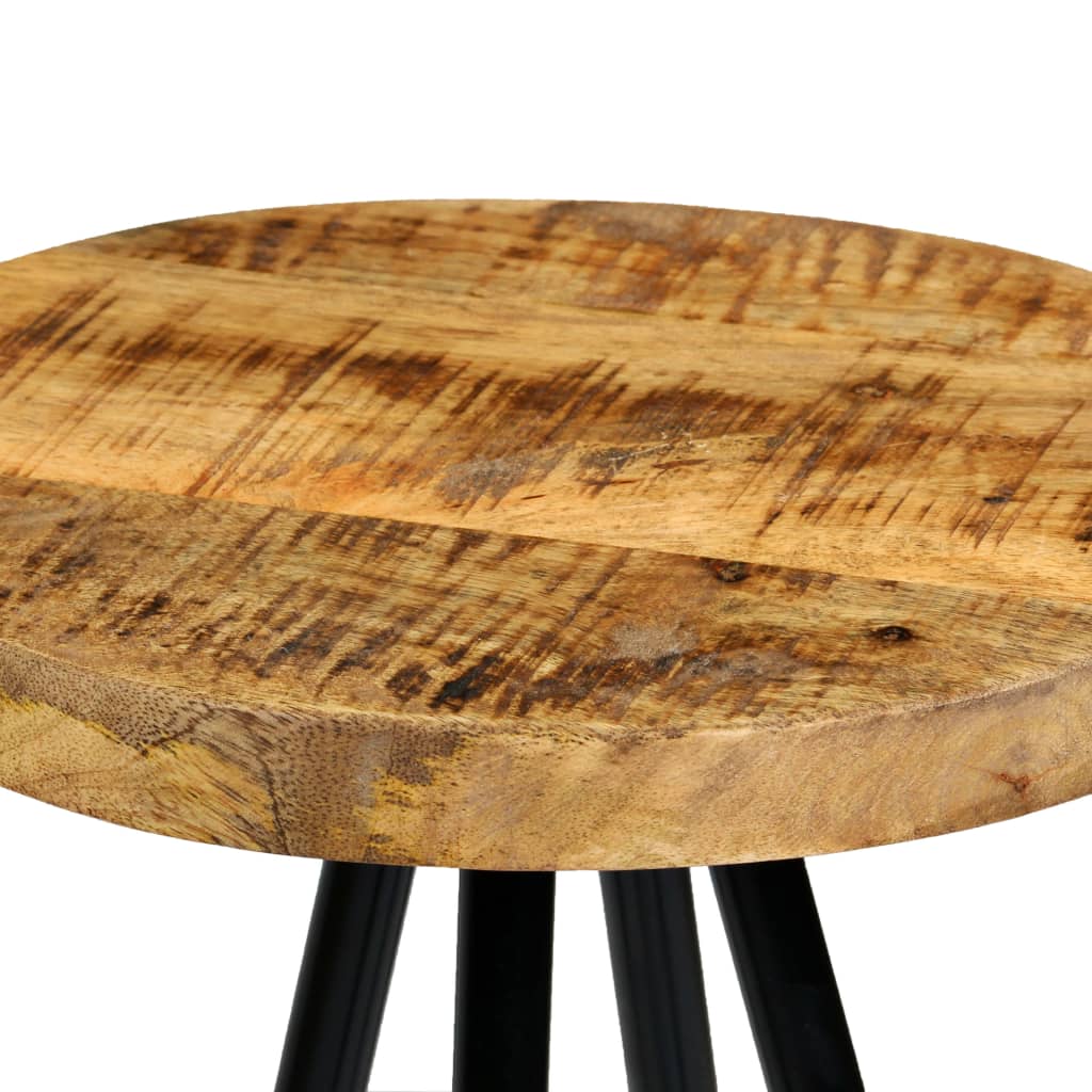 Bar Chairs 4 Pcs Solid Mango Wood