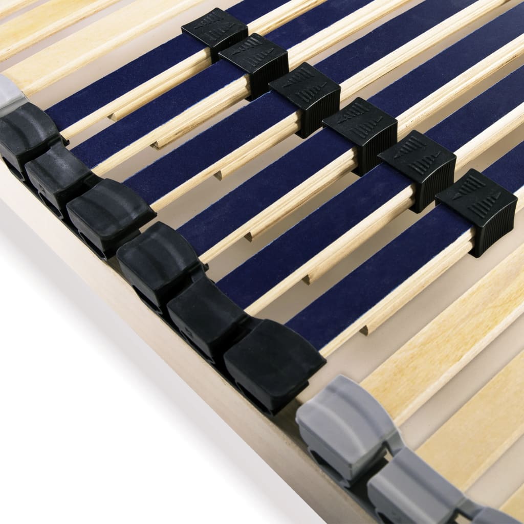 Slatted Bed Base Without Mattress With 42 Slats 7 Zones