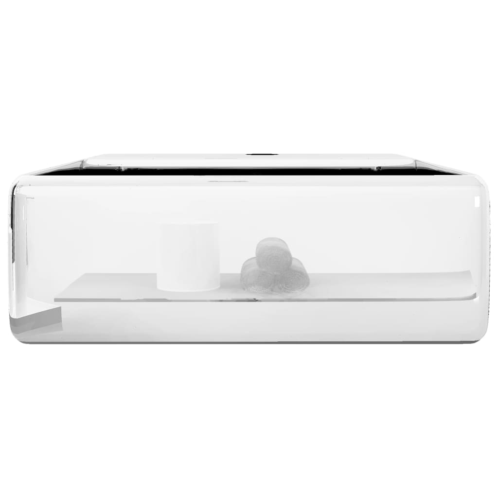 Wash Basin With Overflow 41X41X15 Cm Ceramic