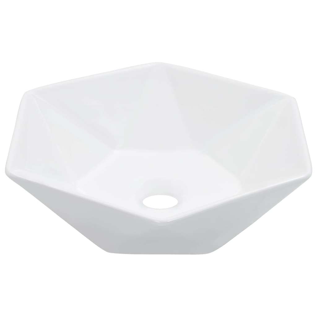 Wash Basin 41X36.5X12 Cm Ceramic