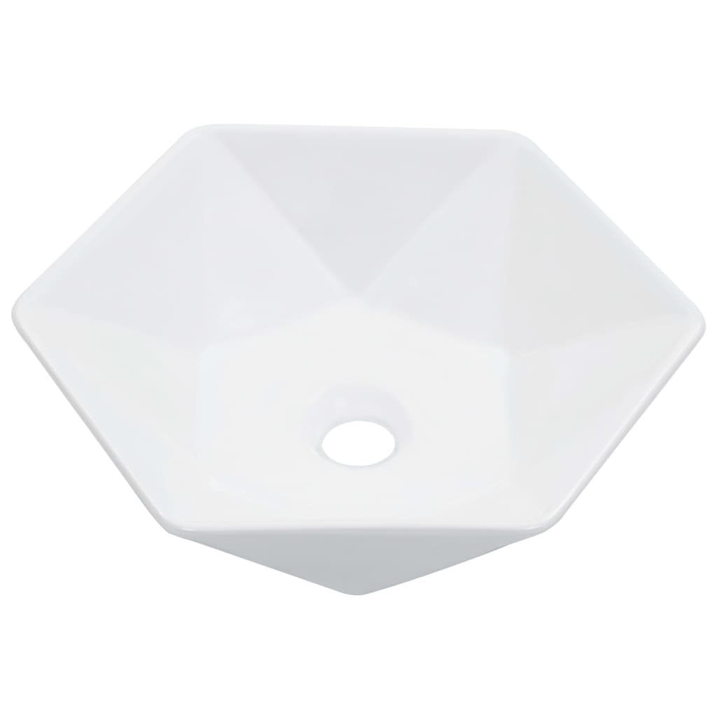 Wash Basin 41X36.5X12 Cm Ceramic