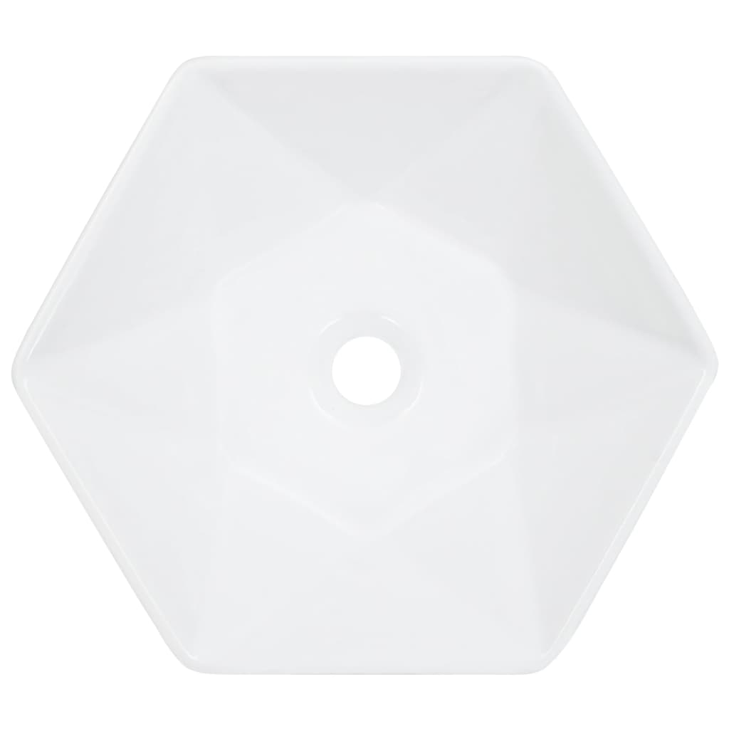 Wash Basin 41X36.5X12 Cm Ceramic