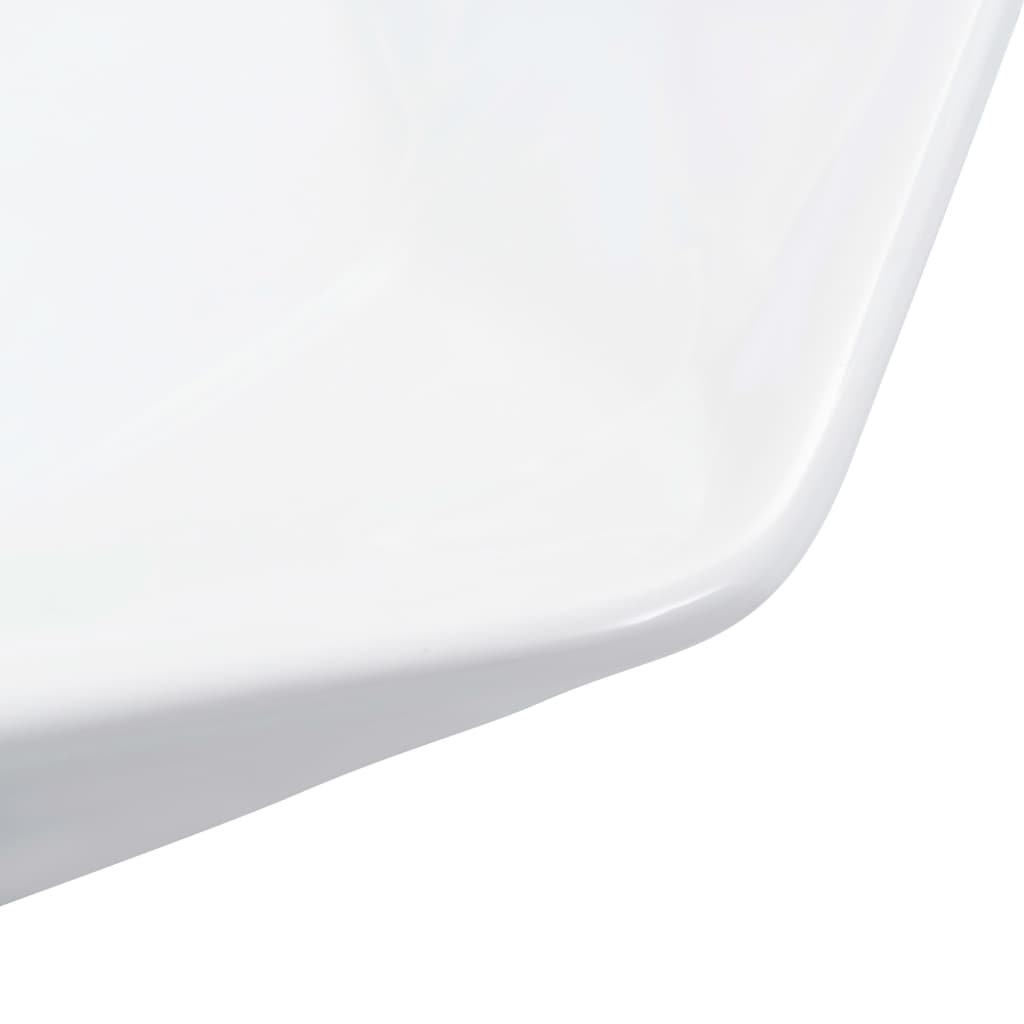 Wash Basin 41X36.5X12 Cm Ceramic