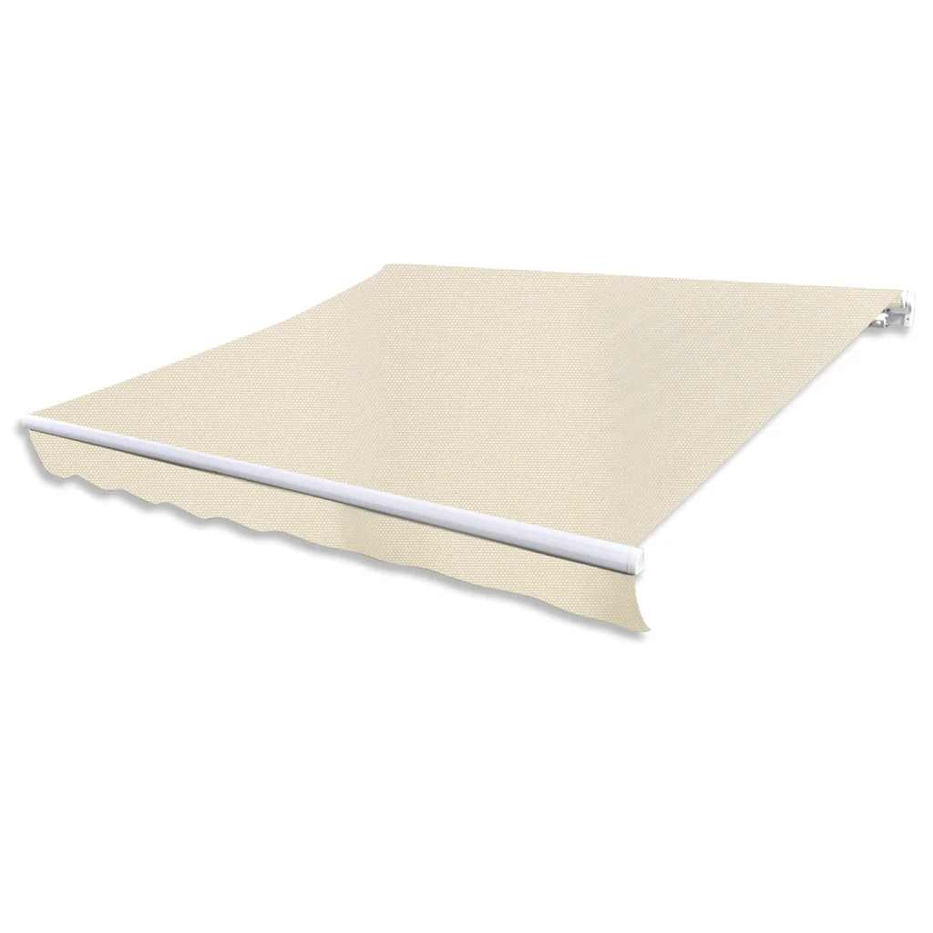 Folding Awning Manual Operated 300 Cm Blue/White