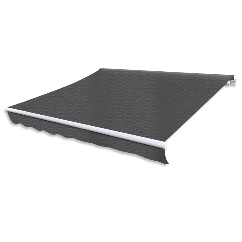 Folding Awning Manual Operated 300 Cm Blue/White