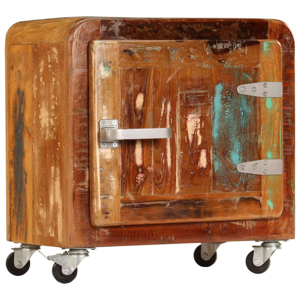 Bedside Cabinet 50X30X50 Cm Solid Reclaimed Wood