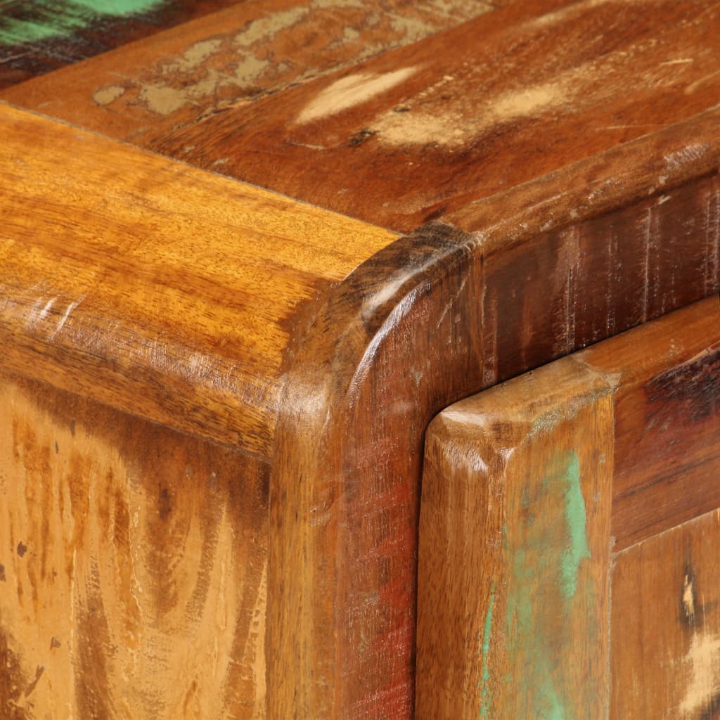 Bedside Cabinet 50X30X50 Cm Solid Reclaimed Wood