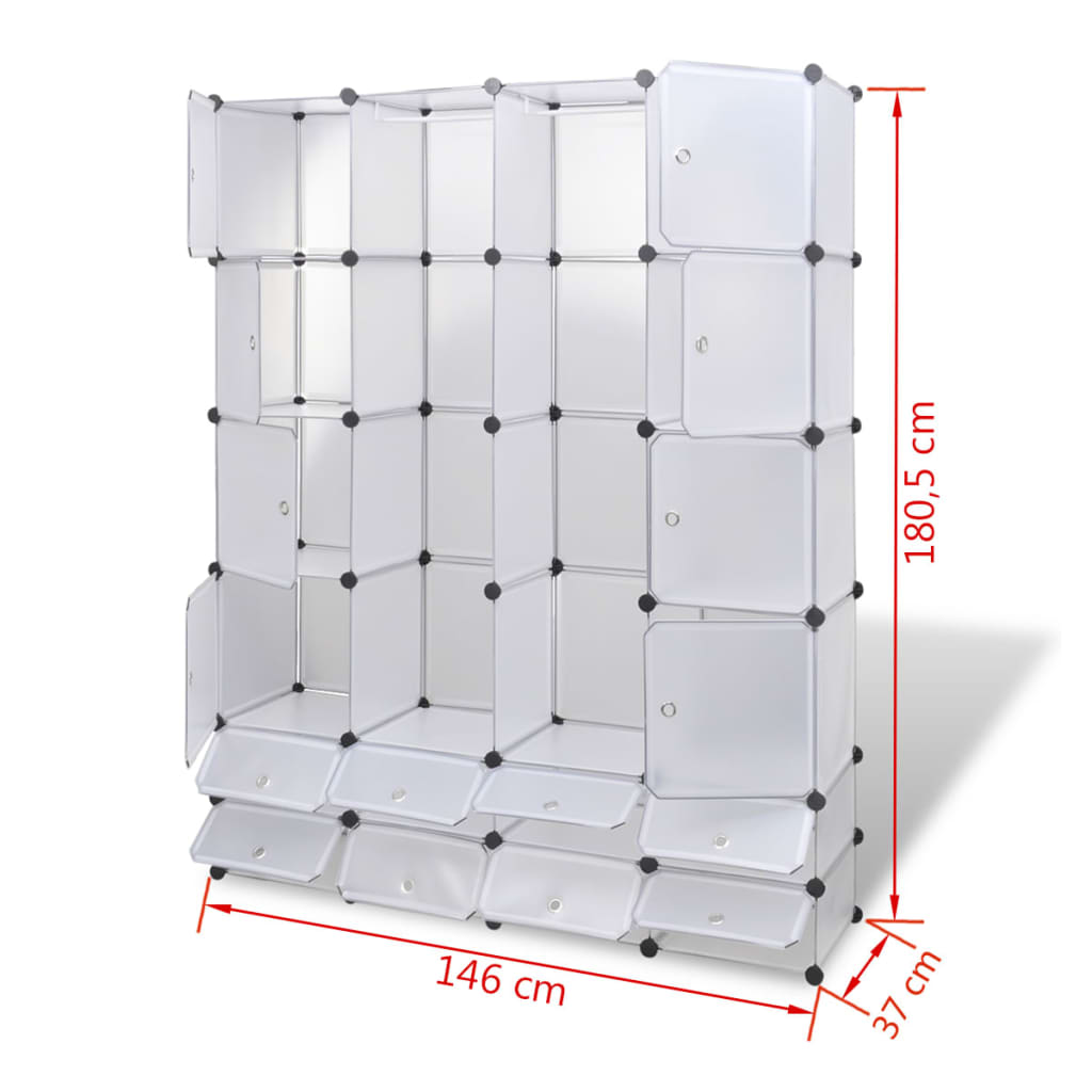 Modular Cabinet 37X146X180.5 Cm
