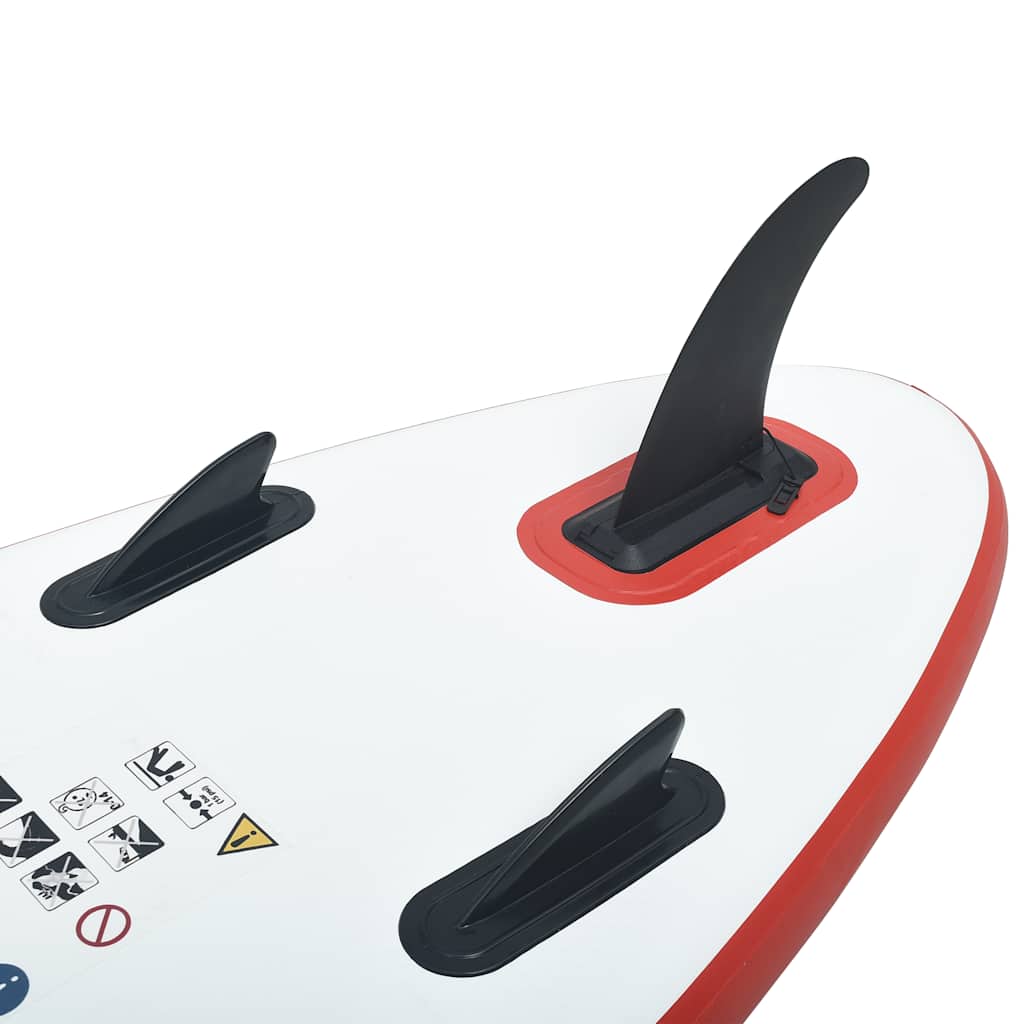 Stand Up Paddle Board Set Sup Surfboard Inflatable And White