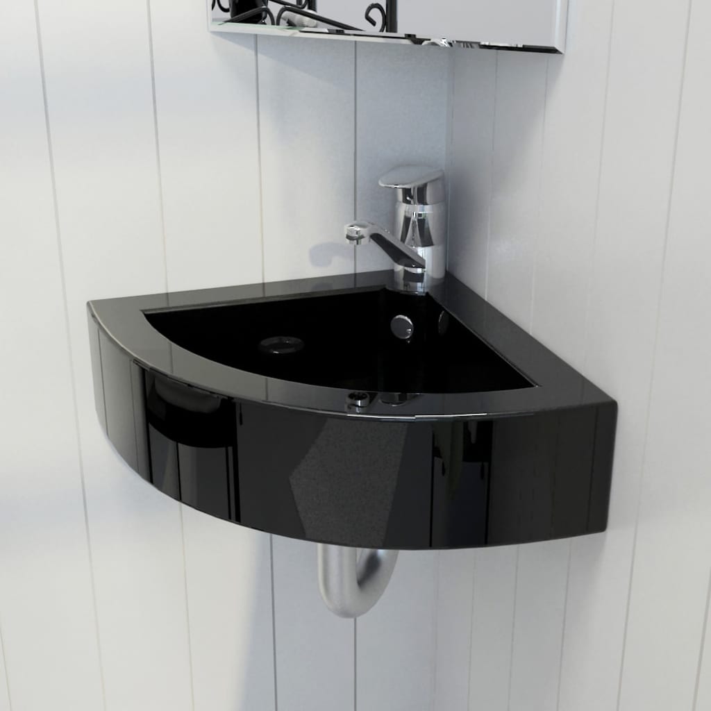 Wash Basin With Overflow 45X32X12.5 Cm