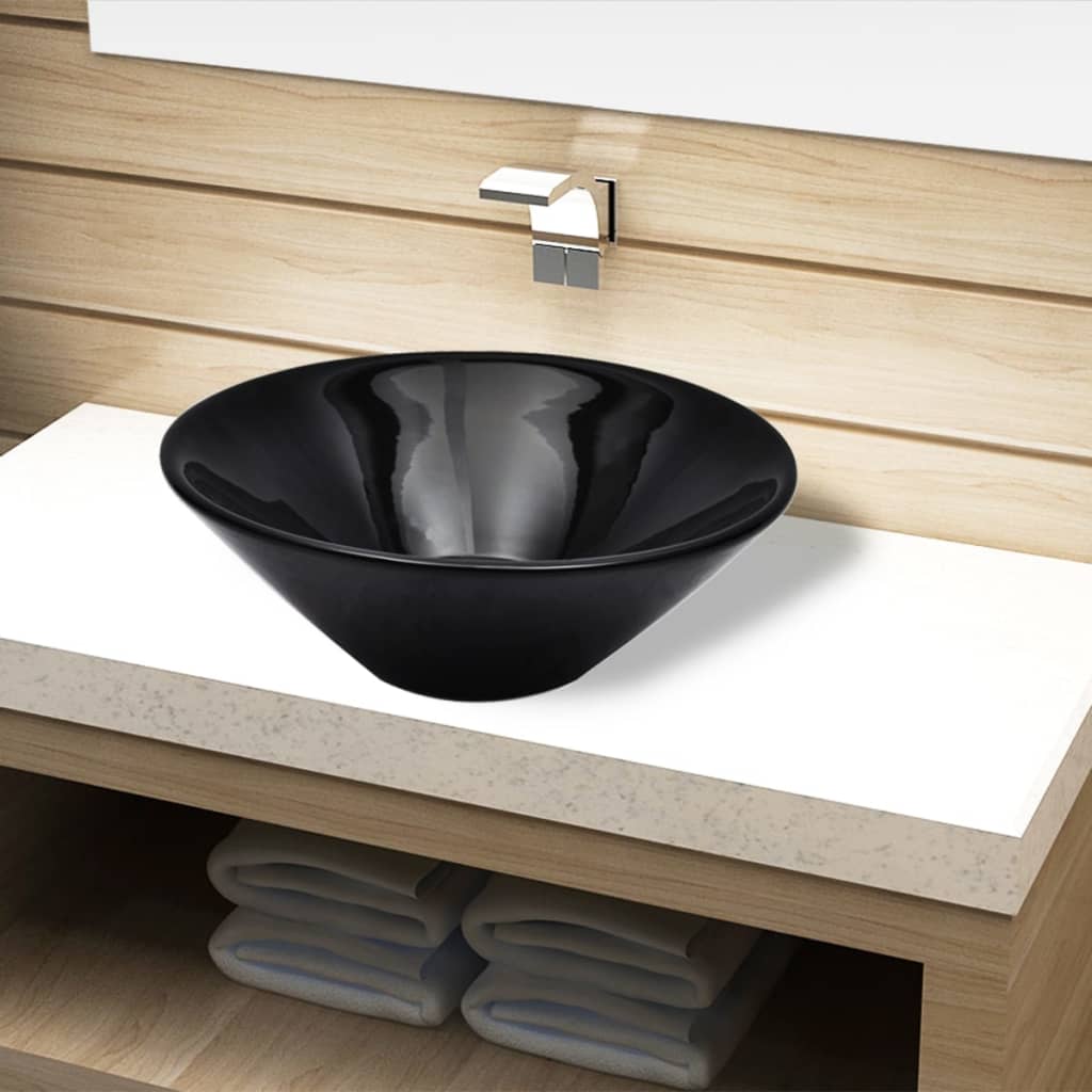 Wash Basin 42X14 Cm Ceramic