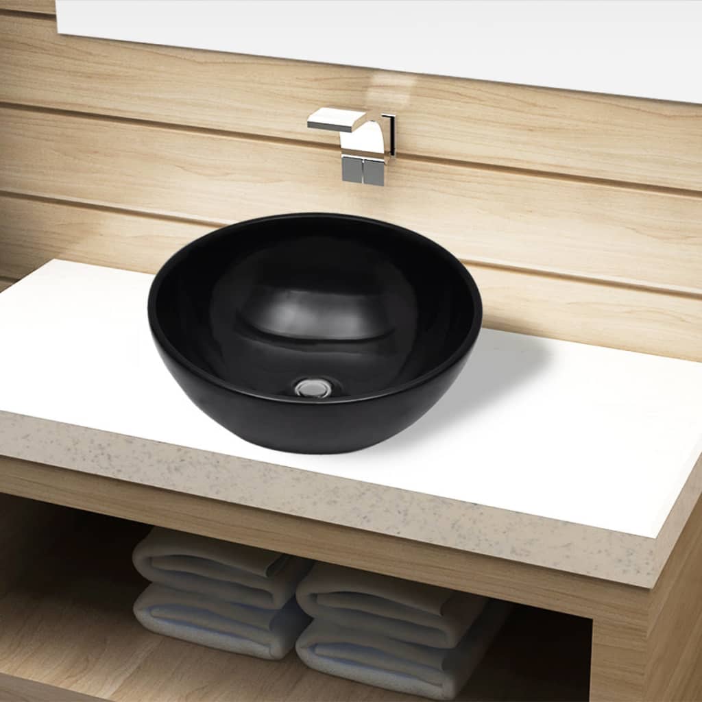 Wash Basin Ceramic Round