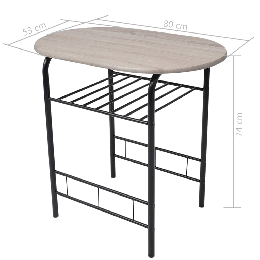 Breakfast Bar Set Mdf