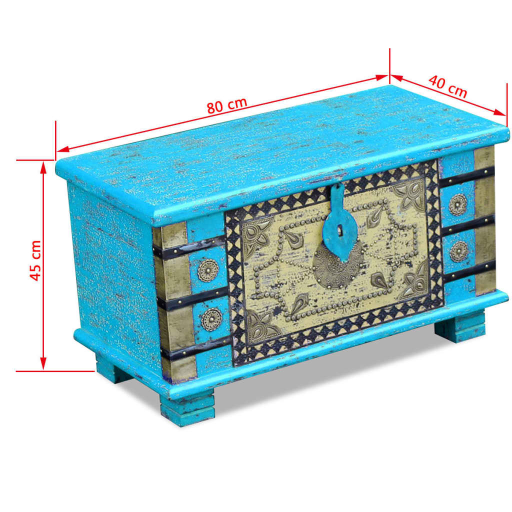 Storage Chest Mango Wood