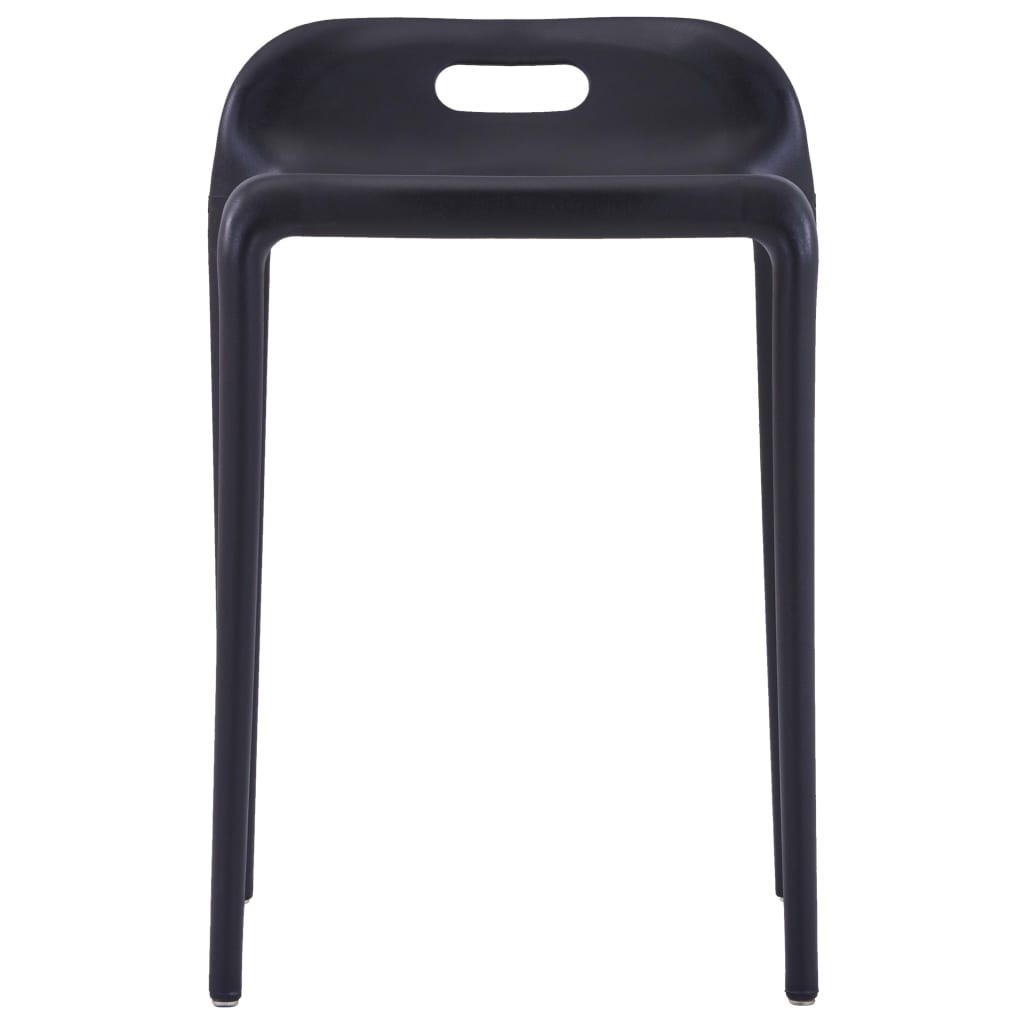 Stackable Stools 4 Pcs Plastic