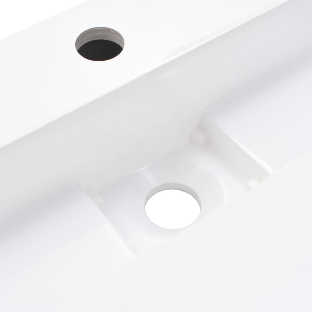 Wash Basin Mineral Cast/Marble Cast White