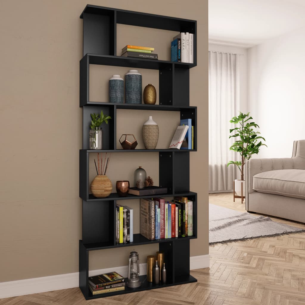 Bookcase 80X24X190.5 Cm Engineered Wood