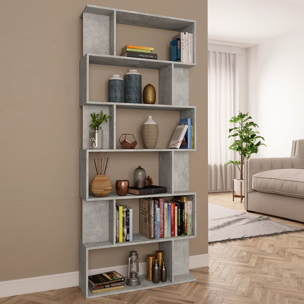 Bookcase 80X24X190.5 Cm Engineered Wood