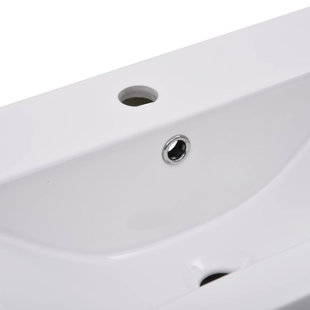 Built-In Basin Ceramic White