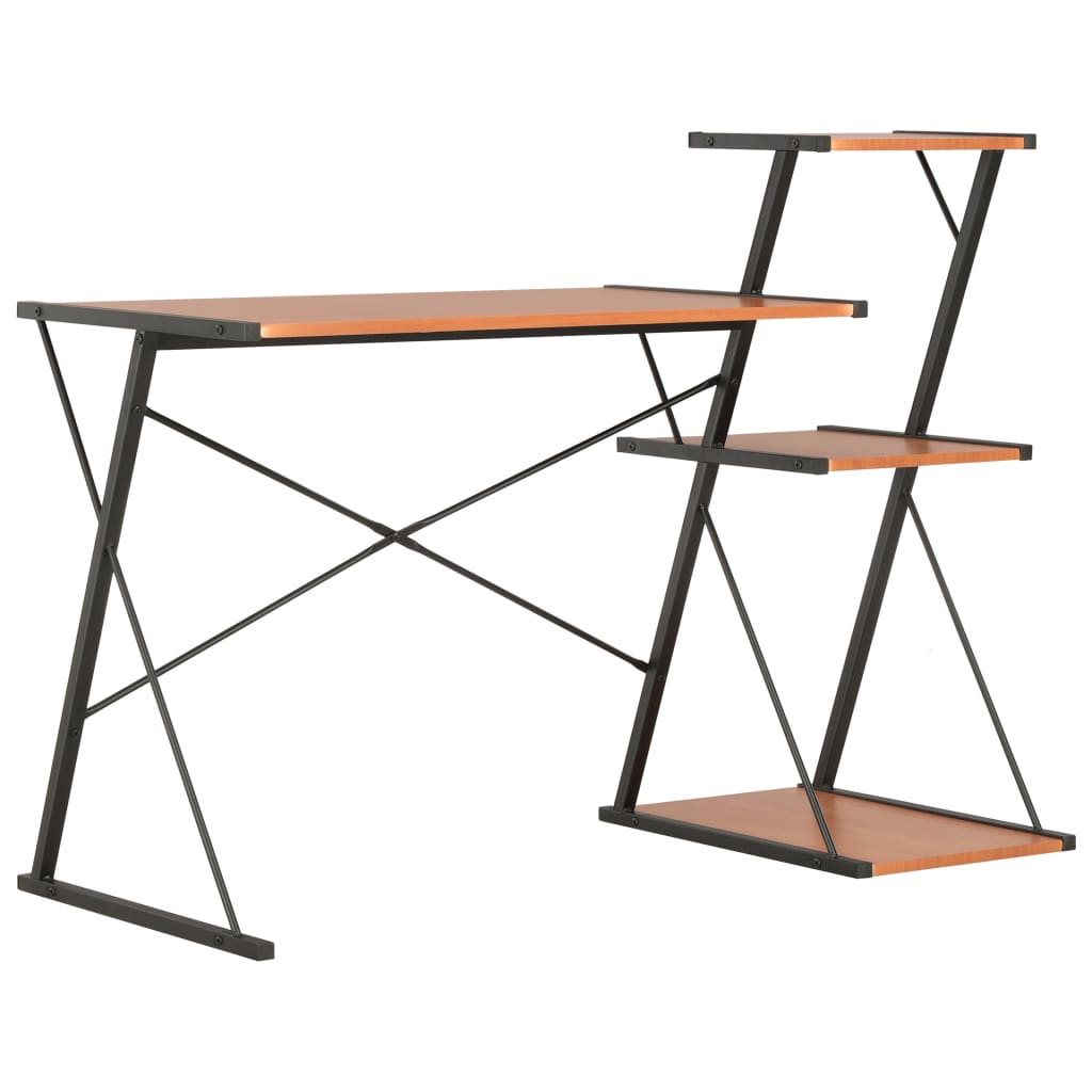 Desk With Shelf 116X50X93 Cm