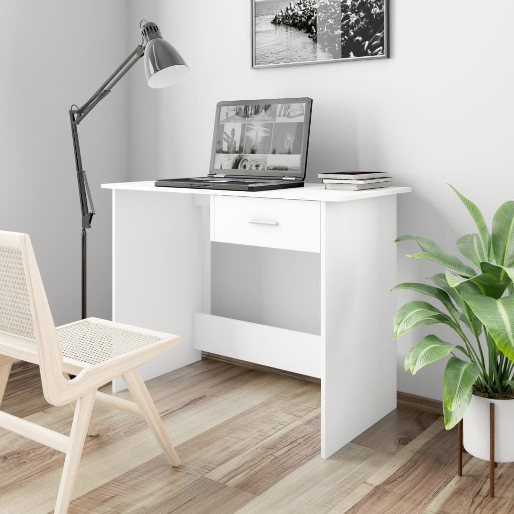 Desk 100X50X76 Cm Engineered Wood